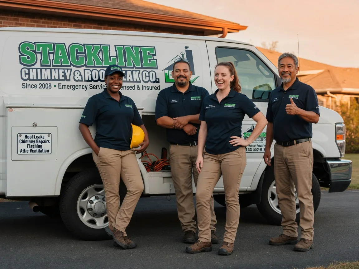 Chimney flashing repair company in Highfalls, NC
